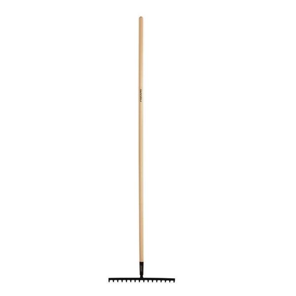 Rake Fiskars 5050 med 16 bøyde pinner